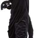 Black Cat Animal Costume Girls, Kids Black Cat Halloween Cosplay Dress up Jumpsuit Costume For Girls Boys. size L
