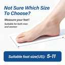 Bunion Corrector for Women & Men Big Toe, Suitable for Mild Hallux Valgus Pain Relief,Correct Toes for Day & Night Support, Fit for wearing with shoes, Bunion Relief Non-Slip,Toe Straightener (Large, Beige)
