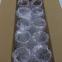 FOCUSLINE 20 Pack 16 Oz Plastic Glasses, Stemless Plastic Cups Heavy Duty, Unbreakable Disposable Glasses for Wedding or Party