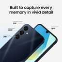 Samsung Galaxy A16 5G 128GB Cell Phone, Unlocked Android Smartphone, Large AMOLED Display, Durable Design, Super Fast Charging, Expandable Storage, US Version, 2025, Blue Black (Renewed)