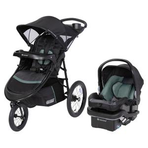 Baby Trend Expedition DLX Jogger Travel System with EZ-Lift Plus Infant Car Seat, Dash Sage