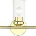 Livex Lighting, 18085-02, Whittier, Large Vanity Sconce, Polished Brass
