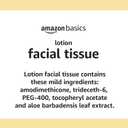 4 x Amazon Basics 2-Ply Ultra Facial Tissue with Lotion, 75 Count