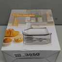 binROC Cordless Electric Hand Mixer, 12-Speed Rechargeable Handheld Mixer with Eject Button, 6 Stainless Steel Attachments, Snap-On Storage Case, LED, Self-Stand for Baking, Cake, Dough, Egg (Black)