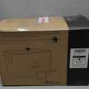 Dog Food Container Airtight 15 lb (50 Cup) Capacity with Metal Scoop - Cute Airtight Dog Food Storage Container with Bamboo Lid - White Metal Kibble Storage Bin for Dogs up to 100 lbs - Big Pet Jar