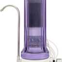 Anchor AF-3110 10-Stage Alkaline, Mineral, Anti-oxidizing Countertop Water Filter - Removes PFASs, Heavy Metals, Chlorine (Clear)