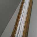 UNISHADES No Drill Cordless Roman Shades, 38×64 in, Room Darkening White