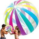 Pool Beach Balls,Blow Up Team Sports Toy | Wear-Resistant Portable 16 Inch Beach Ball for Team Sports Party Pool School Training Backyard Park Grass Court Sand