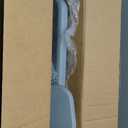 Medline Shower Chair with Backrest and Padded Armrests - 350 lb. capacity, Bath Bench, Seat, Stool for Independent Adult, Seniors, Elderly & Disabled Patients (Grey)