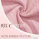 FINETOO Cotton Thongs for Women Soft Low Rise Sexy Thong Ladies Panties Womens Underwear 6 Pack (S)