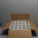 Encheng Beverages Drinking Bottles 12oz,Glass Water Botttle with Lids,Octagonal Vintage 350ml,Juice Bottles for Storage Tea,Kombucha,Milk Smoothies Jars 20Pack (Black)