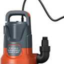 Sump Pump Submersible Water Pump 1.4HP 5400 GPH Portable Transfer Water Pump Utility Pump for Pool Draining Basement