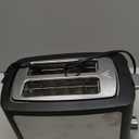 Toaster 2 Slice Wide Slot Toaster Best Rated Prime Displav Smart Toasters with LCD Digital Countdown Timer and Bagel/Defrost/Cancel/Reheat Function (Black)