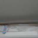 Clamp on Desk Shelf with Pegboard, Desktop Organization Bookshelf Storage Shelves for Home Office Dorm Gaming Desk, Space Saving Tabletop Display Rack (39.5x37.5in, White)