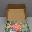 Bedlifes King Floral 4-Piece Sheet Set - Cooling Sheets Blend Rayon Derived from Bamboo,Soft & Breathable, Deep Pocket 16", Wrinkle Resistant - Vibrant Boho Floral Dark Green