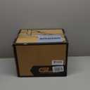 GLX GX11 Compact Motorcycle Helmet - Matte Black, Large - Full Face w/ Tinted Visor, DOT Approved