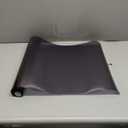 ONEART | 12 Gauge Clear Tinted Plastic Vinyl, 17" See Through Vinyl Fabric-Gray