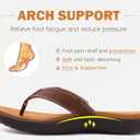 COFACE Flip Flops for Women with Arch Support Beach Thong Sandals for Woman Adjustable Fashion Orthopedic Sandal Outdoor