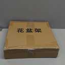 Wood Plant Stand Indoor,Plant Caddy with Lockable Wheels,Pot Stand,Rolling Plant Stand with CastersPlant Dolly with Wheels ,Low Heavy Duty Plant Base with Wheels (12")