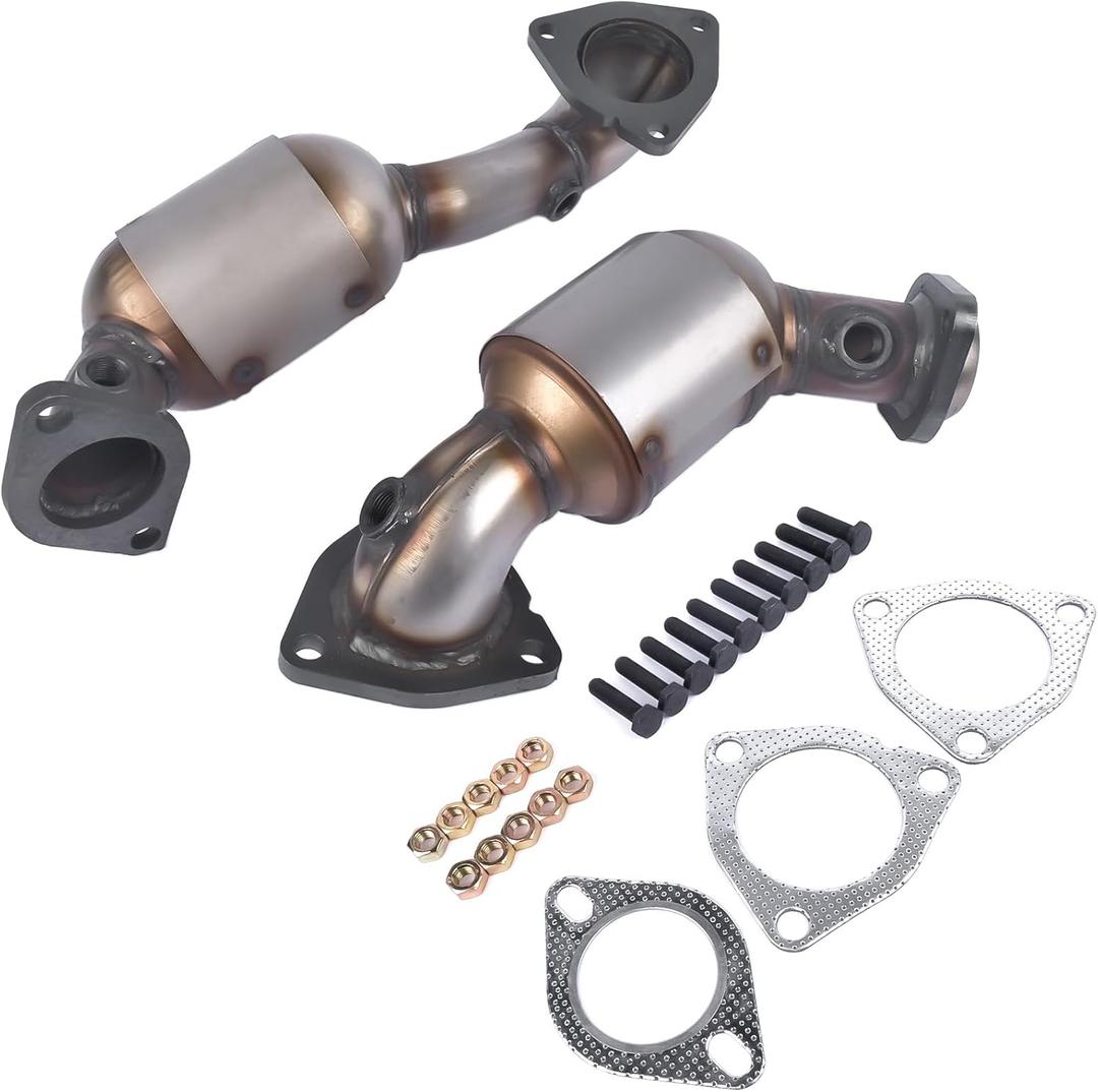 Pair Left+Right Front Catalytic Converter Set Replacement for Ford Explorer Taurus Lincoln MKS MKT 3.5L 19533+19534