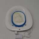 Electric Sitz Bath for Toilet Seat - Suitable for Pregnant Women and Perineal Care, Hemorrhoids, Sits Bath Kit for Women, Perineal Soaking - Yoni Steam Seat - Collapsible (Electric Sky-blue)