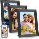 FANGOR 10.1 Inch WiFi Digital Picture Frame 1280x800 HD IPS Touch Screen, Electronic Smart Photo Frame with 32GB Storage, Auto-Rotate, Instantly Share Photos/Videos via Uhale App from Anywhere 3 Pack
