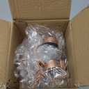 Funpeny Reindeer Tea Light Candle Holders, 6 Pack Iron Christmas Decoration for Party Dining Table Center Peice Decorative