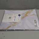 RIMONA'S Heat Resistant Marble Placemats Set of 4 - Waterproof, Heat Proof Table Protector, Non-Slip, Ideal for Gifting, Mother-in-Law Gift, White Marble Hard Placemats