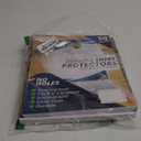 Performore 50 Clear No Hole Sheet Protectors, 8.5" x 11", Plastic Sheet Sleeves, Top Loading Paper Protector, Archival Safe for Documents and Photos