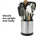 OXO Good Grips Stainless Steel Rotating Utensil Holder