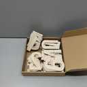 108 Pcs Wooden Letters 4 Inch for Crafts, Small Wood Alphabet Letters and Numbers Unfinished Wooden Letters Cutouts for Painting DIY Project Wall Decor Nursery Room Home Decorations