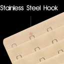 2 x PANDABASIC 16 Pieces Bra Extender Women's Soft and Comfortable Bra Extension