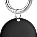 Air Tracker Tags GPS Tracker Case,Mini Key Item Finder Locator,No Monthly Fee with Apple Find My(iOS only),Anti-Lost Bluetooth Tag ItemTracker Case for Luggages/Kids/Pets/Wallet/Bag-1Pcs-Black
