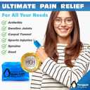 Finger Ice Pack, Finger and Toe Cold Gel Reusable Cryotherapy Compression Sleeve for Injuries, Arthritis, Tendonitis, Gout, or Sprains, No-Toxins and Latex Free.