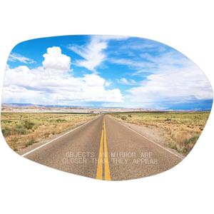 Passenger Right Side Heated Mirror Glass Fits for Honda Odyssey 2014 2015 2016 2017 Replacement for 76203-TK8-A51 76203-TK8-A41