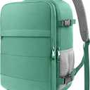 HOTOR Travel Backpack - Flight Approved Travel Bag for Men and Women, Carry on Luggage for 15.6" Laptop and Travel Essentials for Work, Business, Weekender, College 12.8"x8.3"x18.5" ( Dark Green) (Large)