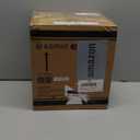 EUHOMY Ice Maker Countertop, Portable Ice Machine with Carry Handle, 26.5lbs Per Day, 9 Cubes in 6 Mins, Auto-Cleaning, with Basket and Scoop, for Home, Kitchen, Camping, RV (Silver) (Stainless Steel Silver)