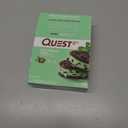 Quest Nutrition Mint Chocolate Chunk Protein Bars, 20g Protein, 1g Sugar, 4g Net Carb, High Fiber, Gluten Free, Keto Friendly, 12 Count (EXP 02/10/26)