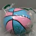 KUYOTQ Kids Toddler Youth Adult Size 3/4/5/6/7 Basketball 22/25.5/27.5/28.5/29.5" Thickened Rubber or Faux Leather Indoor Outdoor Basketball for Boys Girls Womens Mens Basket Ball Gifts (Pink,Blue-ELITE Thickened Rubber)