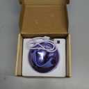 Scalp Massager Electric, Portable Scalp Massager Tool, Waterproof Head Massage Stress Relax, Hair Massagers with 3 Speed Modes & 8 Massage Claws (Purple)