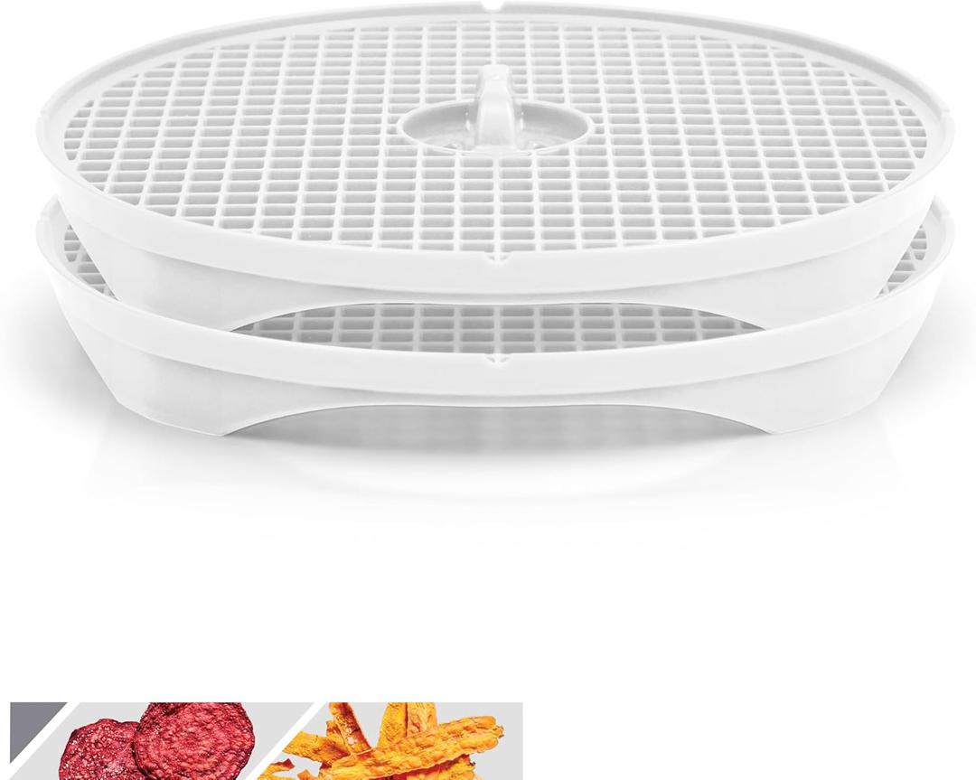 Brner Crispymaker (2-piece Set/White)  Microwave Chips Maker  Crisp Chip Maker for Low-Calorie Fat-Free Chips  Make Fresh Chips at Home  Potato Chips & Vegetable Chips Maker