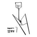 XINNIKESI Steel Basketball Practice Equipment Increases Execution Quick Arrange and Solid Construction for Indoor and Outdoor Exercises Strong Basketball Firing Recoverer