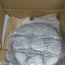 Rolling Stool with Wheels Adjustable Height, Roller Stool for Massage Medical Tattoo Spa Heavy Duty Swivel Desk (Super Thick Cushion, Black)