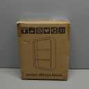 Clear Plastic Storage Bin with Lid, Organizer for Pantry, Office, Bathroom, Kitchen, Snack, Tea Bag, Coffee Container (Small)