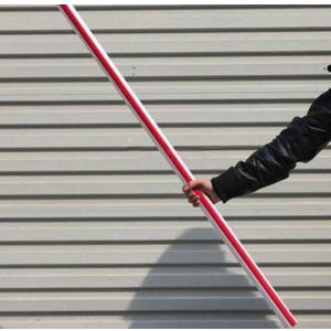 SUMAG Appearing Big Straw - 1.25 m/4.1 ft Magic Tricks Empty Bag Appear Straw Magic Magician Stage Street Bar Illusions Gimmick Props Comedy (Red)