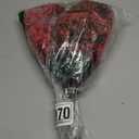 Hananona 10 Pcs Babys Breath Artificial Flowers Real Touch Fake Red Flowers Silk Plants for Christmas Home Decor Indoor Floral Arrangement Table Centerpieces Halloween Decor (Red, 10)