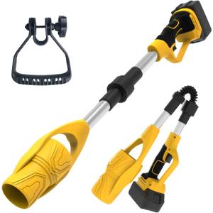 Leaf Blower Cordless, Electric Cordless Leaf Blower w/2 X 3.0Ah Batteries Charger, Infinitely Variable Speed, 580CFM/160MPH Lightweight Leaf Blowers for Patio Cleaning, Lawn Care, Yard, Garage