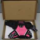 PHOEPET No Pull Dog Harnesses for Small Dogs Reflective Adjustable Front Clip Vest with Handle 2 Metal Rings 3 Buckles [Easy to Put on & Take Off](XS, Pink)