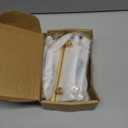 10 Pack Brushed Gold Cabinet Pulls 5 Inch(128mm) Kitchen Cabinet Handles Solid Zinc Alloy Cabinet Hardware Drawer Pulls