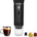 portable coffee maker espresso machine for travelpicopresso cafetera portatil travel camping espresso maker coffee battery operated powered usb,on the go coffee machine rechargeable porttil,black